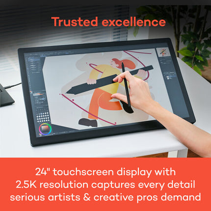 Wacom Cintiq 24 Pantalla Creativa Pen y Touch 23.6" 2560x1440 IPS