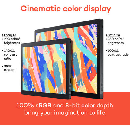 Wacom Cintiq 24 Pantalla Creativa Pen y Touch 23.6" 2560x1440 IPS