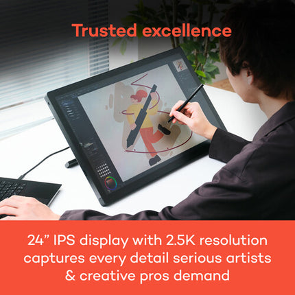 Wacom Cintiq 24 Creative Pen Display 23 6" 2560x1440 8192 niveles presión