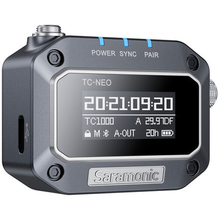 Saramonic TC-NEO Generador de Código de Tiempo Kit 3 Unidades 52.8 Horas de Carga
