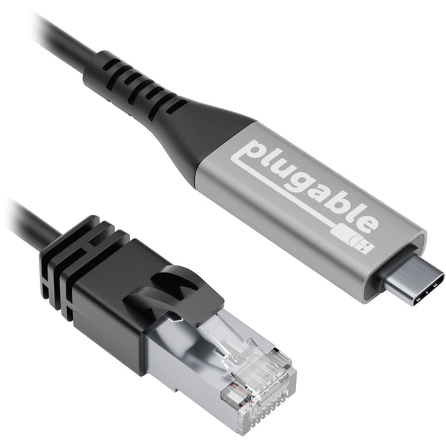 Plugable Cable USB-C 3.2 Gen 1 a Ethernet RJ45 Gigabit 2 Metros