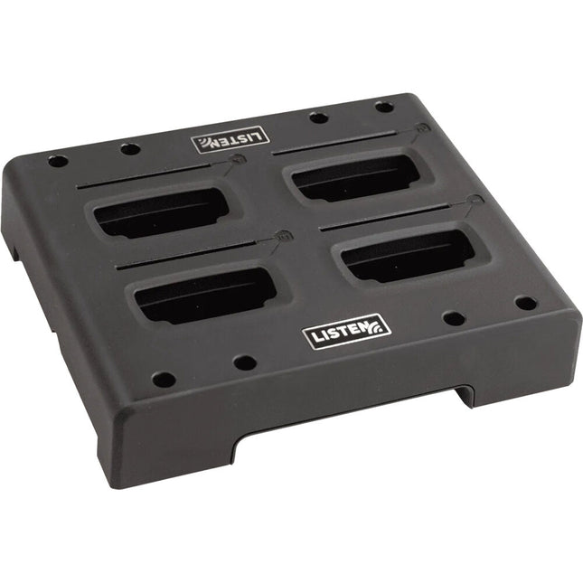 Listen Technologies Intelligent 4-Unit Charging Tray para iDSP Carga 4 Receptores