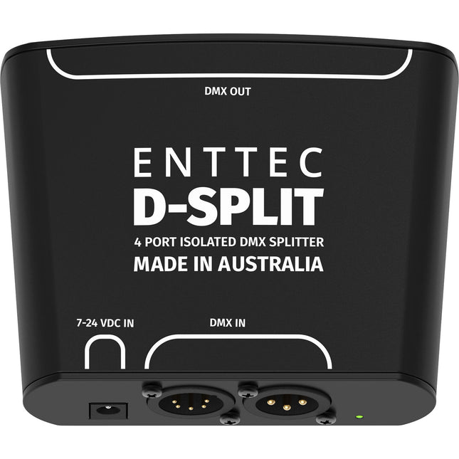 ENTTEC D-Split Divisor DMX con 3 Salidas 32 Dispositivos 512 Canales