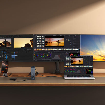 iVANKY FusionDock Pro 2 estación de acoplamiento 4K 60Hz triple pantalla 180W