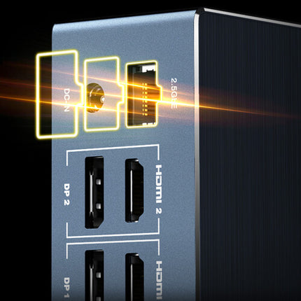 iVANKY FusionDock Pro 2 estación de acoplamiento 4K 60Hz triple pantalla 180W
