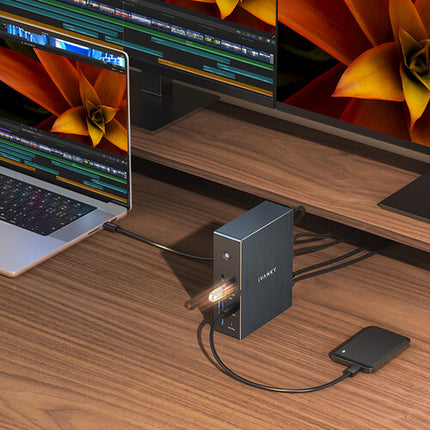 iVANKY FusionDock Pro 2 estación de acoplamiento 4K 60Hz triple pantalla 180W