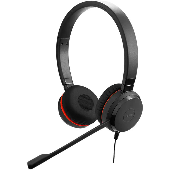 Jabra Evolve 30 II Auriculares Estéreo con Micrófono Cancelación de Ruido y Controlador USB