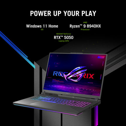 ASUS 18" Republic of Gamers Strix G18 portátil gaming Ryzen 9 16GB RAM 1TB SSD