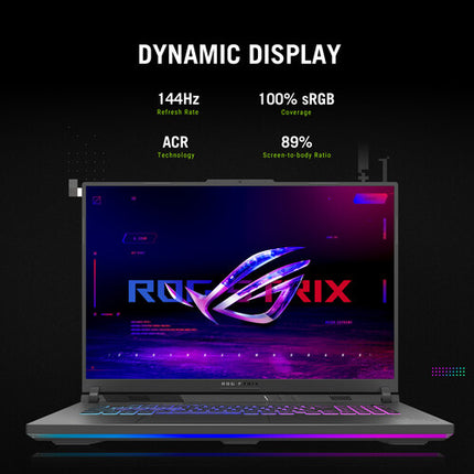 ASUS 18" Republic of Gamers Strix G18 portátil gaming Ryzen 9 16GB RAM 1TB SSD