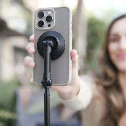KraftGeek JustTap Trípode Magnético para Smartphone Altura Ajustable 13 a 66 Pulgadas Bluetooth Remoto