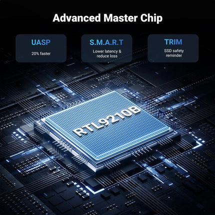 UGREEN USB 3.2 Gen 2 Caja para SSD M.2 NVMe SATA con conexión 10 Gb/s