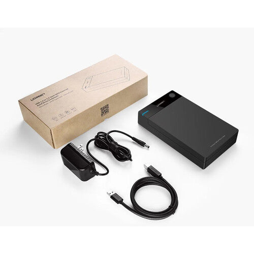 UGREEN Caja para Disco Duro SSD SATA III USB 3.2 Gen 1 3.5 2.5 Pulgadas