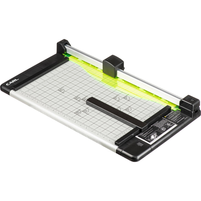 CARL Green Machine Cortadora Rotativa Profesional 18 Pulgadas 36 Hojas Capacidad Base Metálica