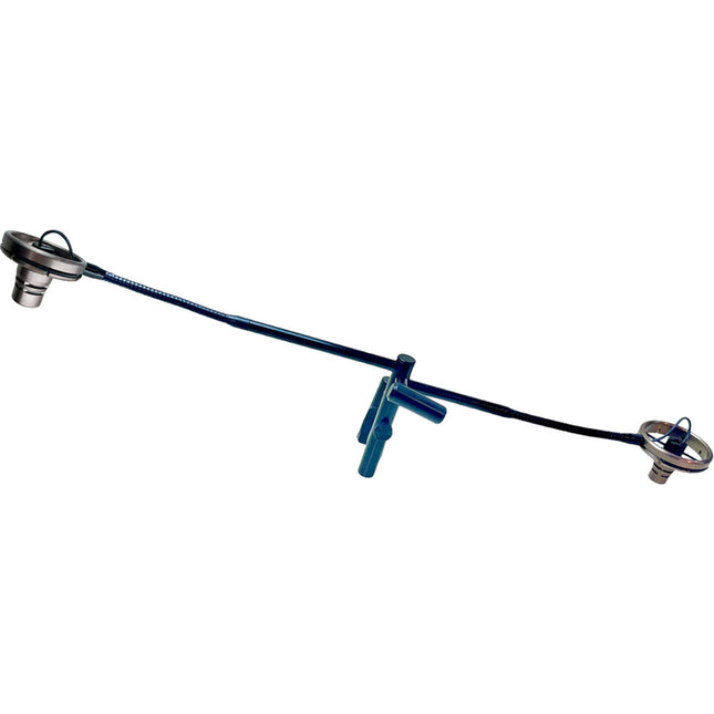 Evno Microphone Systems CLX con cápsulas duales y soportes de 5.5 y 4 pulgadas para clarinete y oboe