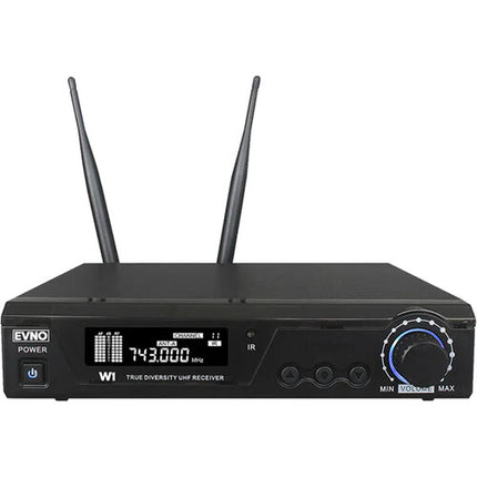 Evno Microphone Systems CLX-W1 Sistema Inalámbrico Doble para Clarinete y Oboe 492' Alcance 99 Frecuencias