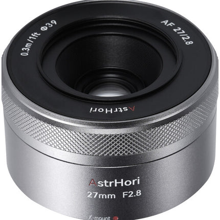 AstrHori AF 27mm f/2.8 Lente para Fujifilm X Rápida y Compacta con USB-C