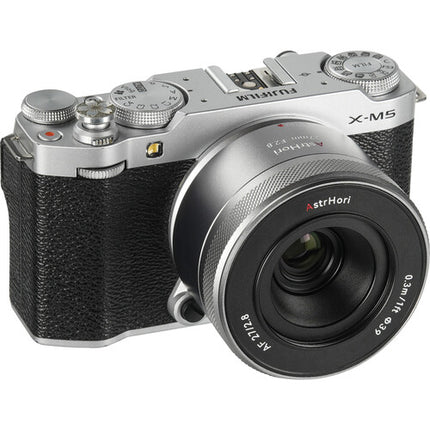 AstrHori AF 27mm f/2.8 Lente para Fujifilm X Rápida y Compacta con USB-C
