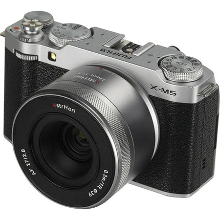 AstrHori AF 27mm f/2.8 Lente para Fujifilm X Rápida y Compacta con USB-C