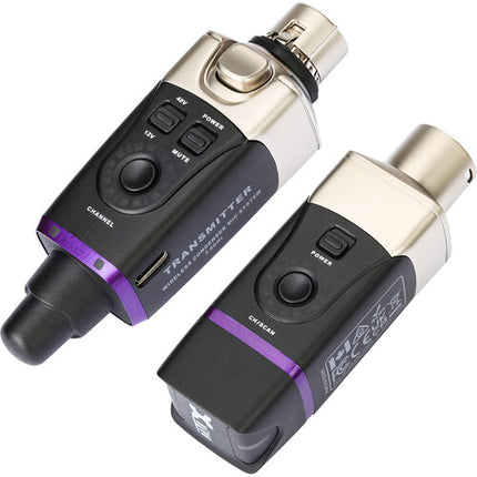 Xvive Audio U35C Sistema Inalámbrico para Micrófonos de Condensador 5.8 GHz 100' Alcance Batería Recargable