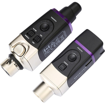 Xvive Audio U35C Sistema Inalámbrico para Micrófonos de Condensador 5.8 GHz 100' Alcance Batería Recargable