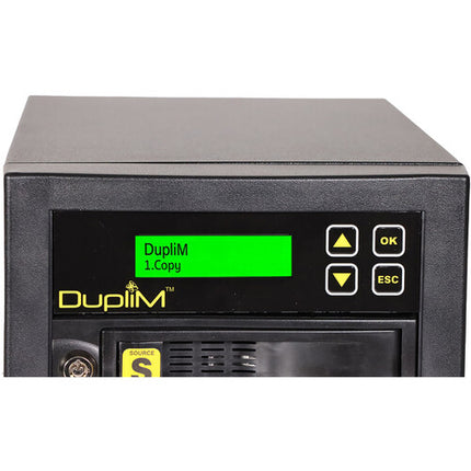 DupliM 1:1 Torre Copiadora SSD HDD 2 Bahías SATA 300 MB/s