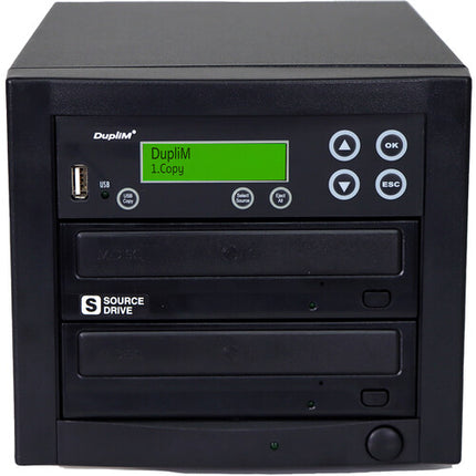 DupliM 1:1 Torre Copiadora DVD CD USB Velocidad DVD 22x CD 48x