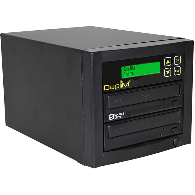 DupliM 1:1 Torre Copiadora DVD CD Velocidad DVD 22x CD 48x LCD