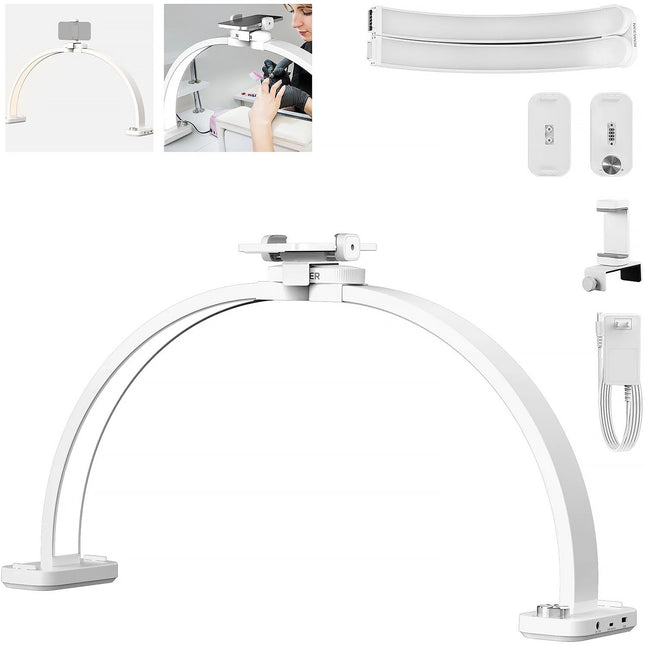 Neewer BASICS HM01-D Lámpara LED Bicolor Plegable 29 Pulgadas 850 Lux 3000-6500K Con Soporte Para Teléfono