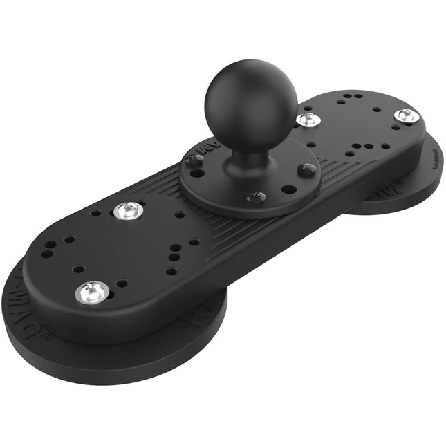 RAM Mounts RAM Tough-Mag Base Magnética Doble Tamaño C con Bola 1.5"