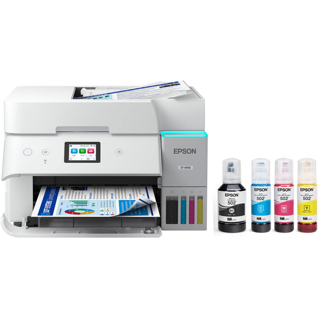 Epson EcoTank ET-4950 Impresora Supertank 4800x1200 dpi 250 hojas blanca