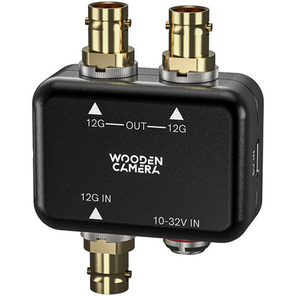 Wooden Camera 4K 12G-SDI Amplificador de Distribución 1x2 UHD 4K60 10-Bit