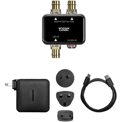 Wooden Camera 4K 12G-SDI Amplificador de Distribución 1x2 UHD 4K60 10-Bit
