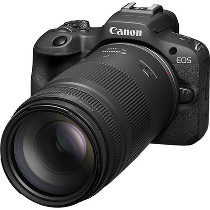 Canon EOS R100 Cámara sin Espejo 24.2MP Lentes 18-45mm 75-300mm Bolsa Negra
