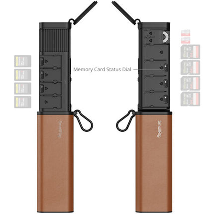 SmallRig CFexpress Type A Lector y Estuche Almacenamiento 10 Tarjetas USB-C