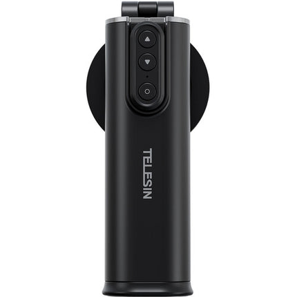 TELESIN Soporte para teléfono de viaje con montaje magnético y control Bluetooth 3.9" y gancho de mesa 1.57"