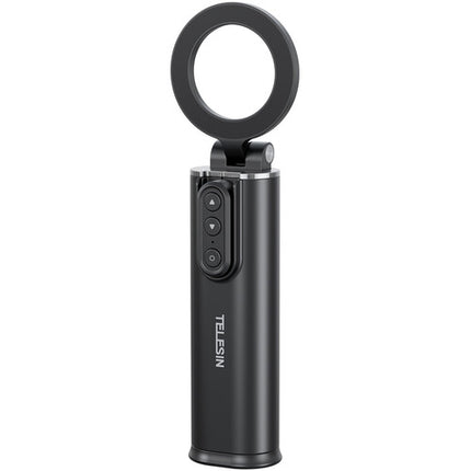 TELESIN Soporte para teléfono de viaje con montaje magnético y control Bluetooth 3.9" y gancho de mesa 1.57"