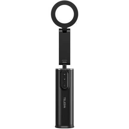 TELESIN Soporte para teléfono de viaje con montaje magnético y control Bluetooth 3.9" y gancho de mesa 1.57"