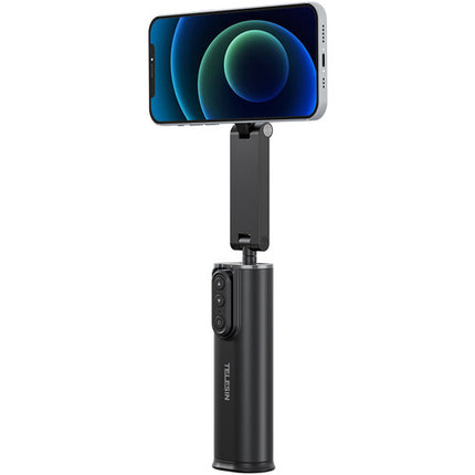 TELESIN Soporte para teléfono de viaje con montaje magnético y control Bluetooth 3.9" y gancho de mesa 1.57"