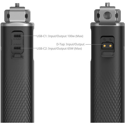SmallRig HPS99 Power Stick portátil 27200mAh USB-C 100W con correa hombro