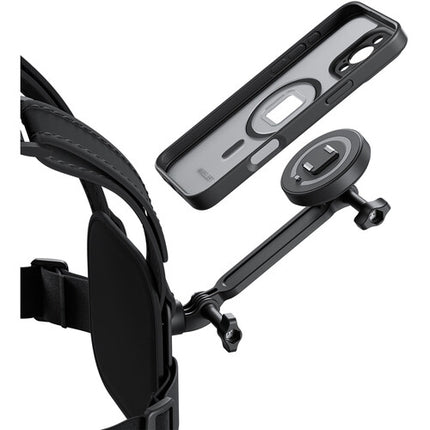 TELESIN Arnés Deportivo Elástico para iPhone 16 Pro con MagSafe y Absorción de Impactos