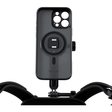 TELESIN Arnés Deportivo Elástico para iPhone 16 Pro con MagSafe y Absorción de Impactos