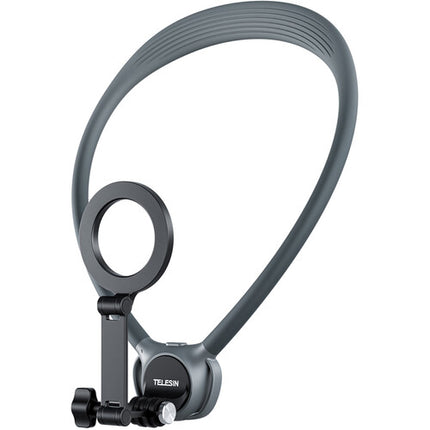 TELESIN Soporte de Cuello para Cámara de Acción SE 2.0 Correa de 60 cm y Adaptador 1/4-20