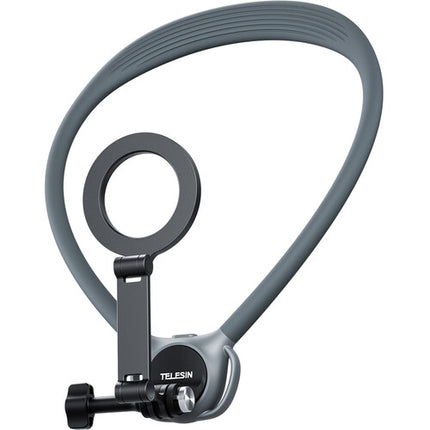 TELESIN Soporte de Cuello para Cámara de Acción SE 2.0 Correa de 60 cm y Adaptador 1/4-20