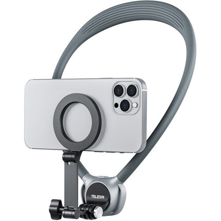 TELESIN Soporte de Cuello para Cámara de Acción SE 2.0 Correa de 60 cm y Adaptador 1/4-20