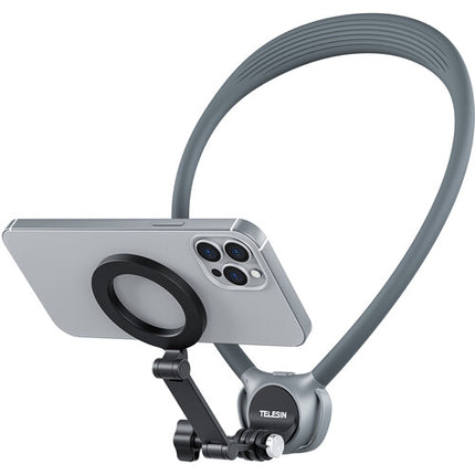 TELESIN Soporte de Cuello para Cámara de Acción SE 2.0 Correa de 60 cm y Adaptador 1/4-20