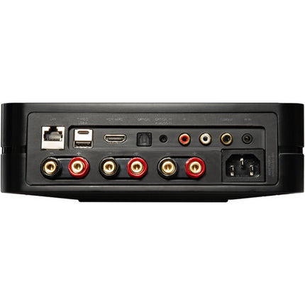 Bluesound POWERNODE N331 Amplificador Integrado en Red 3.1 Canales 80W RMS por Canal con Bluetooth 5.2 y HDMI eARC Negro