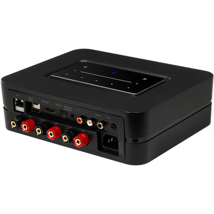 Bluesound POWERNODE N331 Amplificador Integrado en Red 3.1 Canales 80W RMS por Canal con Bluetooth 5.2 y HDMI eARC Negro