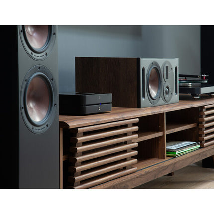 Bluesound POWERNODE N331 Amplificador Integrado en Red 3.1 Canales 80W RMS por Canal con Bluetooth 5.2 y HDMI eARC Negro