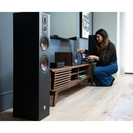 Bluesound POWERNODE N331 Amplificador Integrado en Red 3.1 Canales 80W RMS por Canal con Bluetooth 5.2 y HDMI eARC Negro