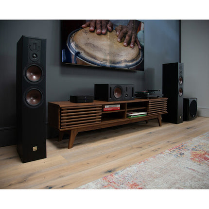 Bluesound POWERNODE N331 Amplificador Integrado en Red 3.1 Canales 80W RMS por Canal con Bluetooth 5.2 y HDMI eARC Negro